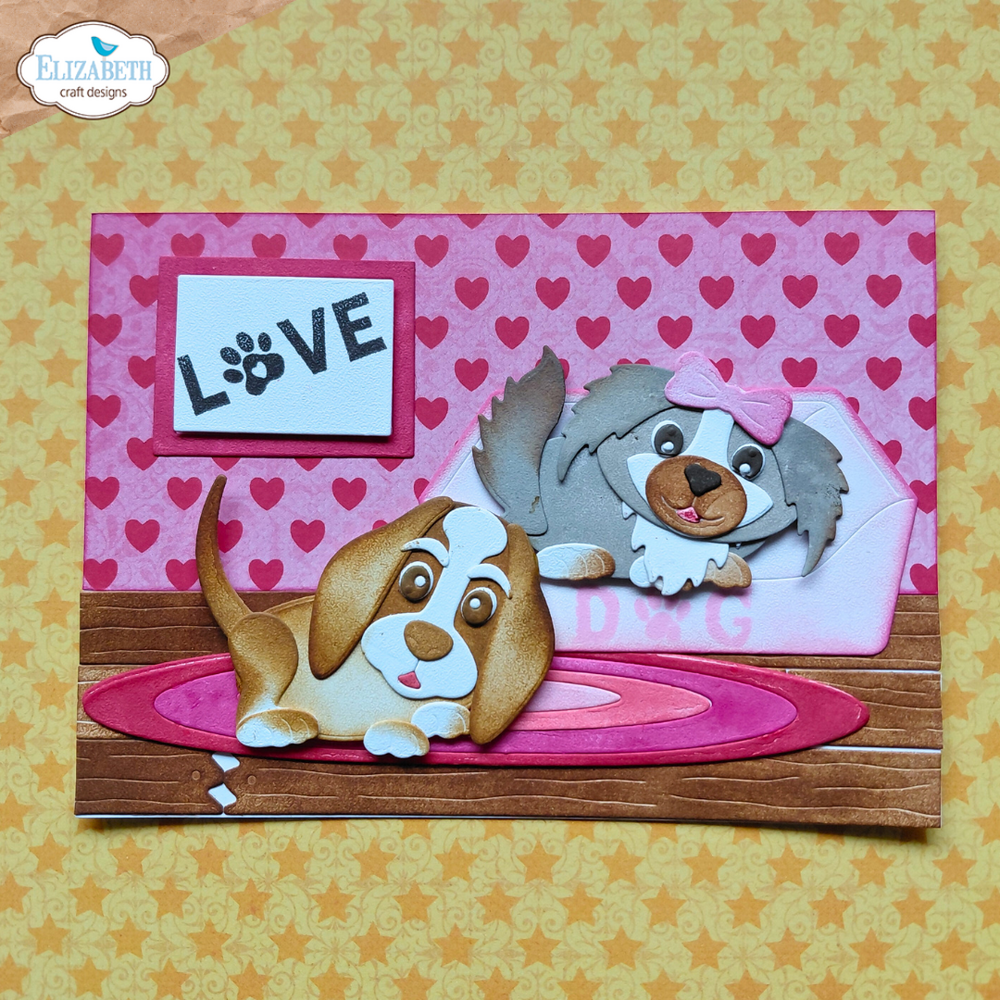Elizabeth Craft Designs Dog Days Dies Dog Accessories (2326)