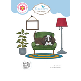 Elizabeth Craft Designs Dog Days Dies Living Room (2329)