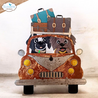 Elizabeth Craft Designs Dog Days Dies Car (2330)
