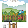 Elizabeth Craft Designs Dog Days Dies Garden Edges and Fence (2331)