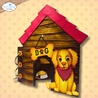Elizabeth Craft Designs Dog Days Dies Dog House Build a Book (2332) Elizabeth Craft Designs Dog Days Dies Dog House Build a Book (2332)