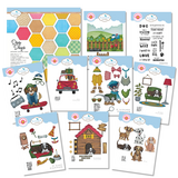 Elizabeth Craft Designs Dog Days BUNDLE