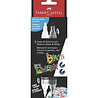 Faber Castell Shake & Paint Markers Black & White (FC-285503) Faber Castell Shake & Paint Markers Black & White (FC-285503)