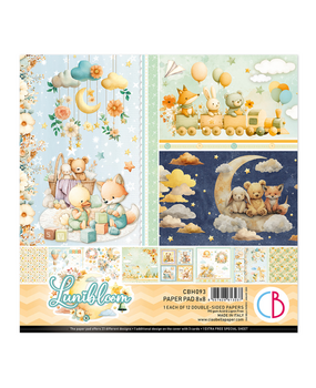 Ciao Bella Papercrafting PRE-ORDER Lunibloom 8x8 Inch Paper Pad (CBH093) Ciao Bella Papercrafting PRE-ORDER Lunibloom 8x8 Inch Paper Pad (CBH093)