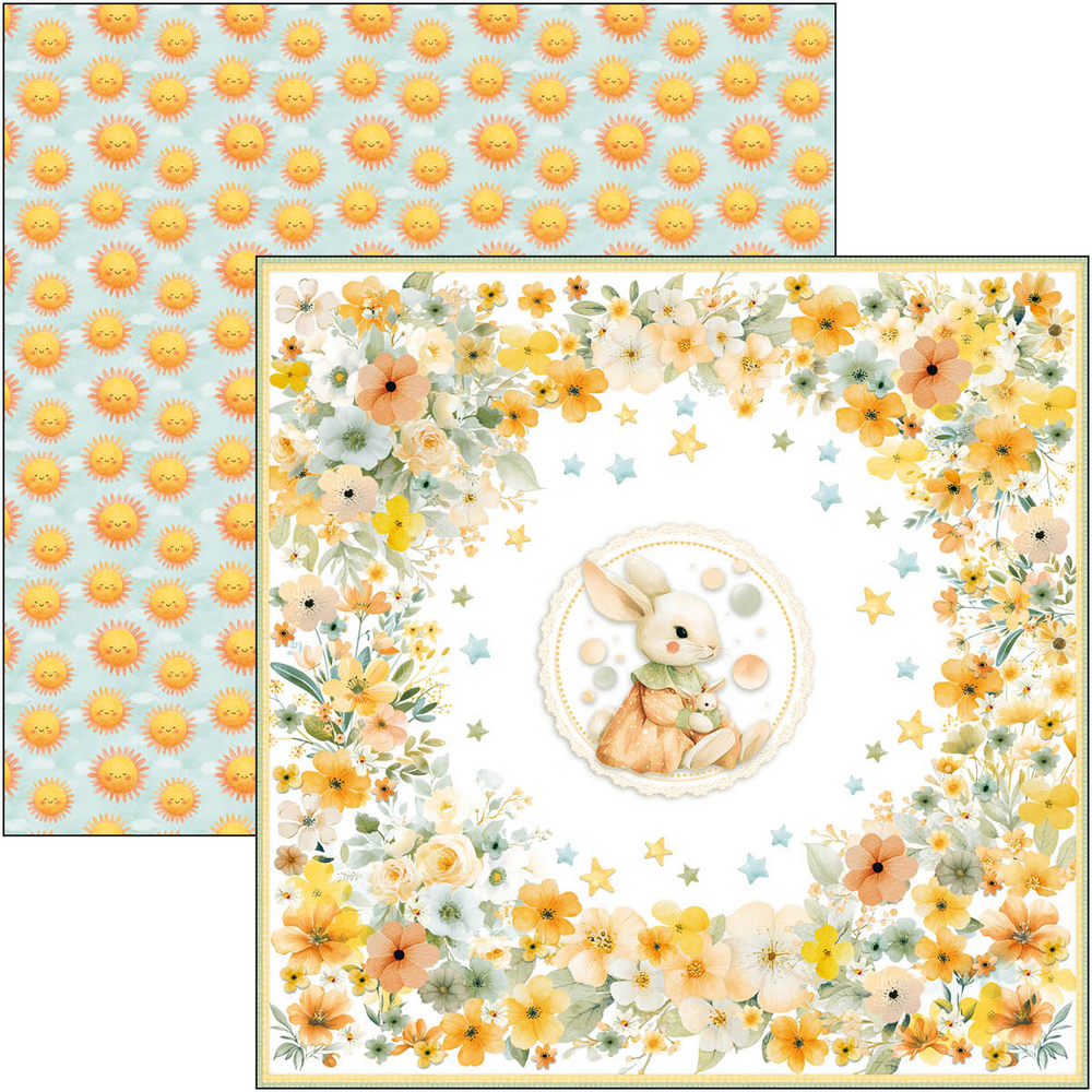 Ciao Bella Papercrafting Lunibloom 8x8 Inch Paper Pad (CBH093)