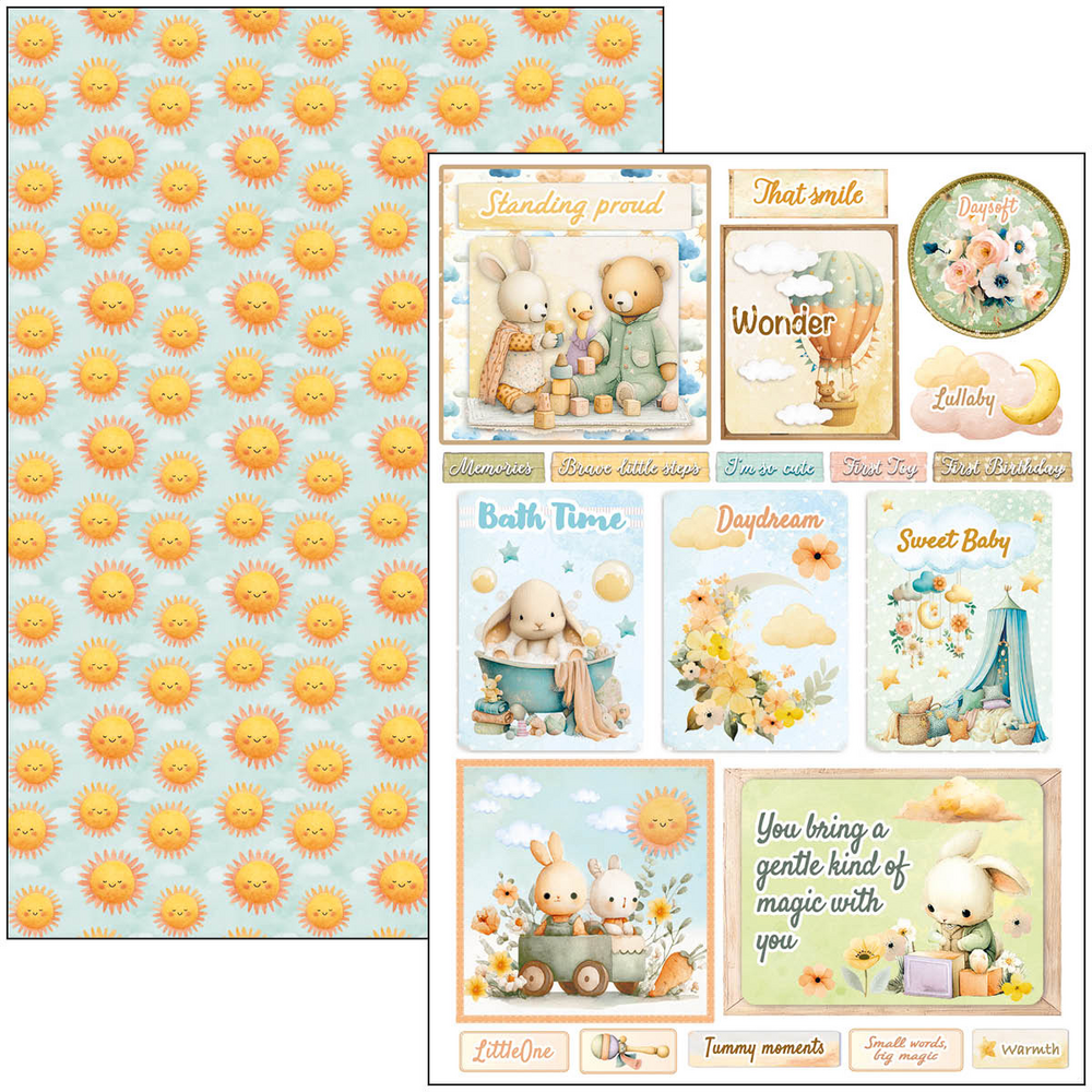 Ciao Bella Papercrafting Lunibloom A4 Creative Pad (CBCL093)