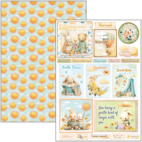 Ciao Bella Papercrafting Lunibloom A4 Creative Pad (CBCL093)