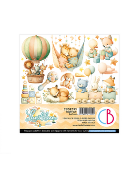 Ciao Bella Papercrafting PRE-ORDER Lunibloom 6x6 Inch Paper Pad (CBQE093) Ciao Bella Papercrafting PRE-ORDER Lunibloom 6x6 Inch Paper Pad (CBQE093)