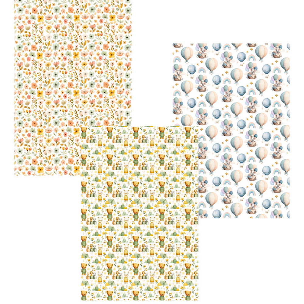 Ciao Bella Papercrafting Lunibloom A4 Deluxe Paper & Vellum Dual Pack (CBX006) Ciao Bella Papercrafting Lunibloom A4 Deluxe Paper & Vellum Dual Pack (CBX006)