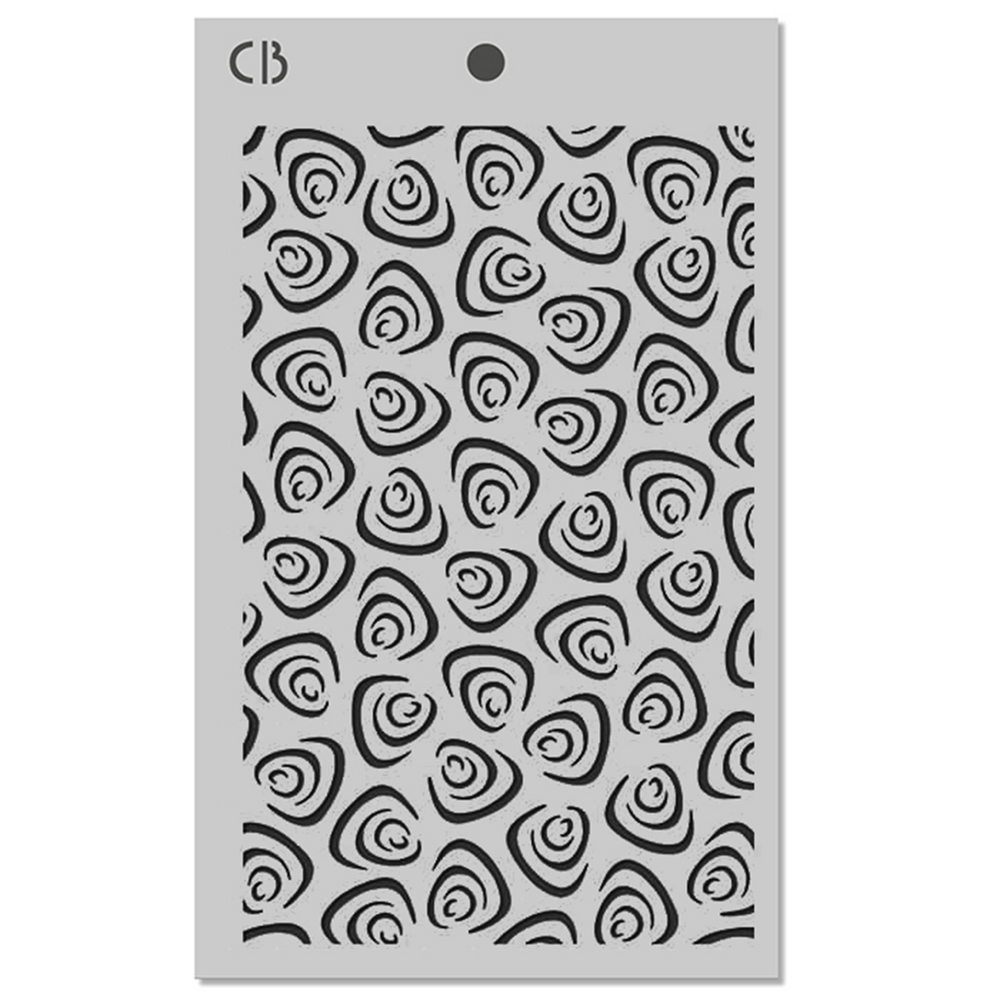 Ciao Bella Papercrafting PRE-ORDER Lunibloom 5x8 Inch Stencil Mix Triple Layer Set (MSX009)