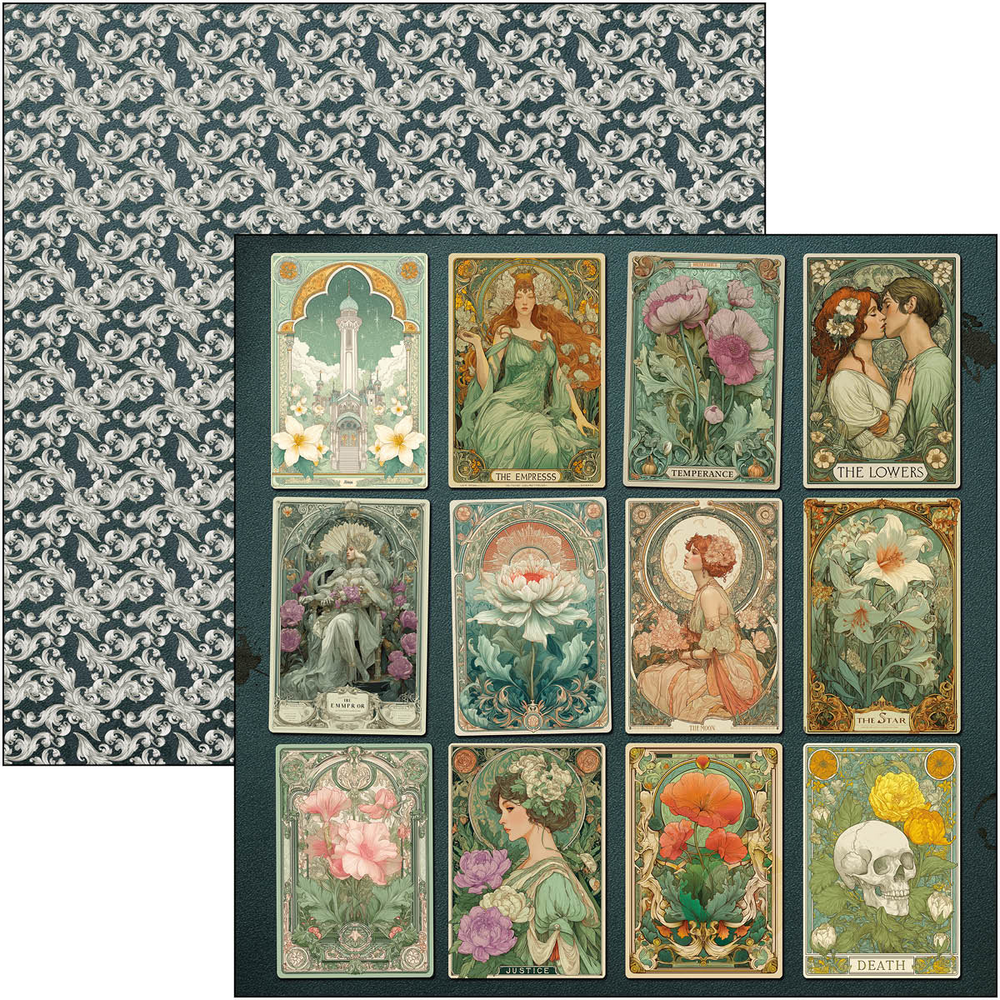 Ciao Bella Papercrafting PRE-ORDER Artemis 12x12 Inch Patterns Pad (CBT094)