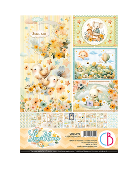 Ciao Bella Papercrafting PRE-ORDER Lunibloom A4 Creative Pad (CBCL093) Ciao Bella Papercrafting PRE-ORDER Lunibloom A4 Creative Pad (CBCL093)