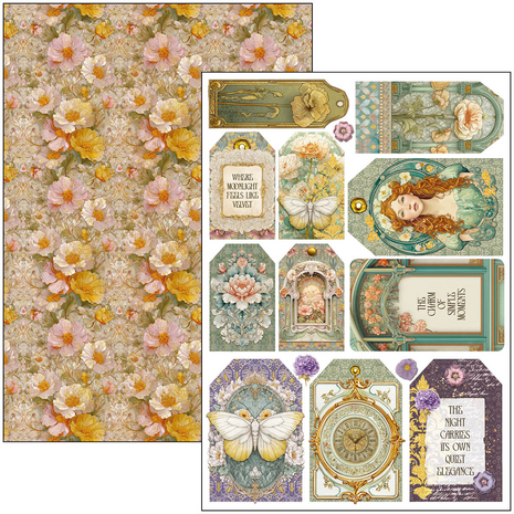 Ciao Bella Papercrafting Artemis A4 Creative Pad (CBCL094) Ciao Bella Papercrafting Artemis A4 Creative Pad (CBCL094)