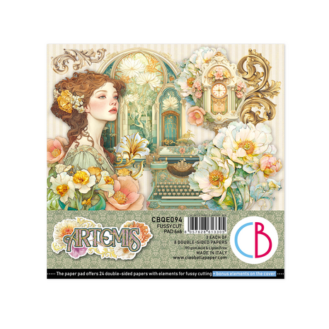 Ciao Bella Papercrafting PRE-ORDER Artemis 6x6 Inch Paper Pad (CBQE094)