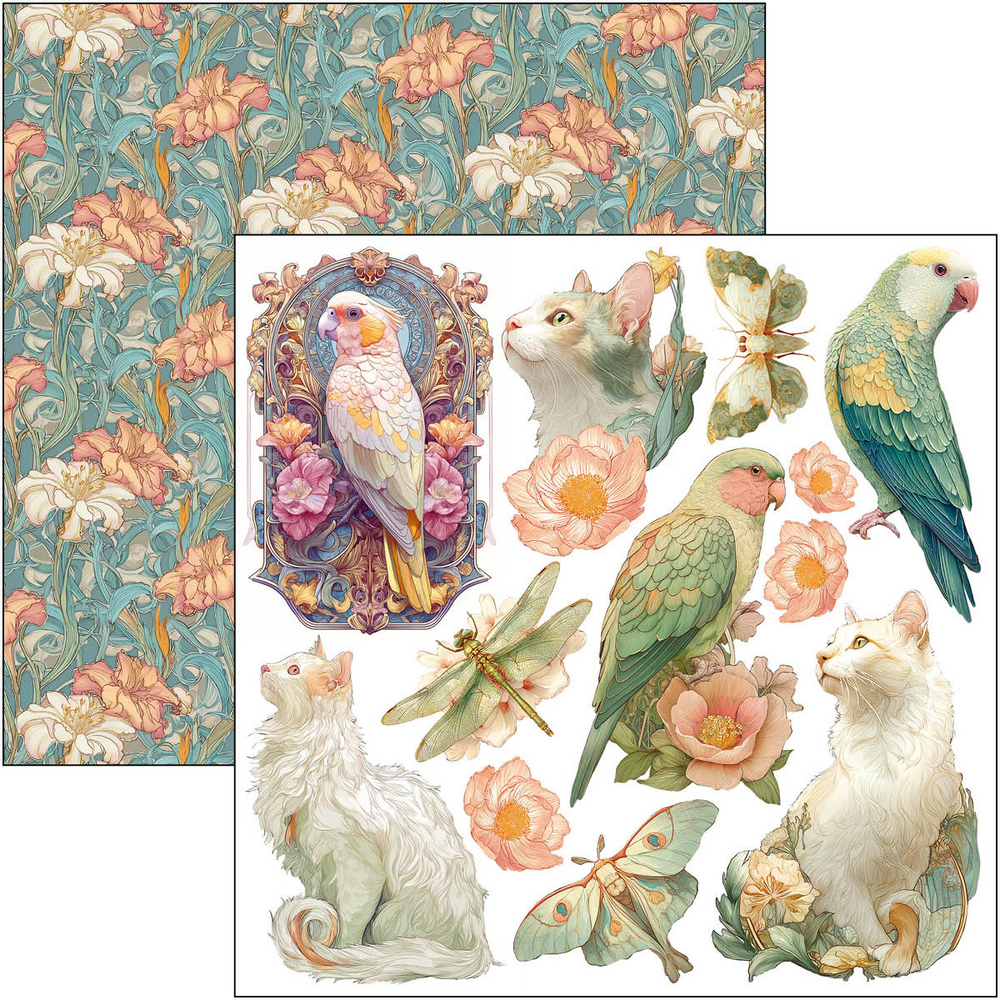 Ciao Bella Papercrafting Artemis 6x6 Inch Paper Pad (CBQE094)