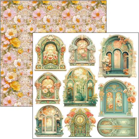 Ciao Bella Papercrafting PRE-ORDER Artemis 6x6 Inch Paper Pad (CBQE094)