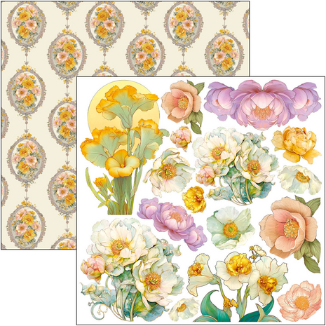 Ciao Bella Papercrafting Artemis 6x6 Inch Paper Pad (CBQE094)