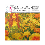 Ciao Bella Papercrafting Artemis 6x6 Inch Deluxe Paper & Vellum Dual Pack (CBXQ007)