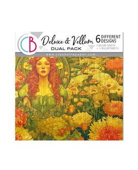 Ciao Bella Papercrafting PRE-ORDER Artemis 6x6 Inch Deluxe Paper & Vellum Dual Pack (CBXQ007) Ciao Bella Papercrafting PRE-ORDER Artemis 6x6 Inch Deluxe Paper & Vellum Dual Pack (CBXQ007)