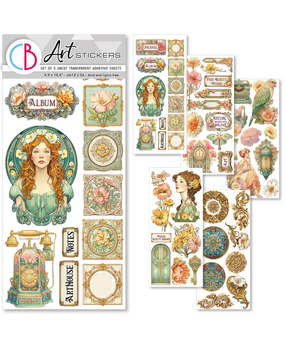 Ciao Bella Papercrafting PRE-ORDER Artemis Art Stickers (CBI013) Ciao Bella Papercrafting PRE-ORDER Artemis Art Stickers (CBI013)