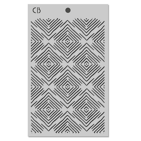 Ciao Bella Papercrafting Artemis 5x8 Inch Stencil Mix Triple Layer Set (MSX010)