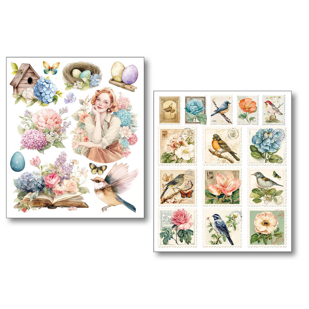 Ciao Bella Papercrafting PRE-ORDER Daydreams Art Stickers (MB006)