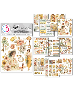 Ciao Bella Papercrafting PRE-ORDER Reminder Art Stickers (MB008)