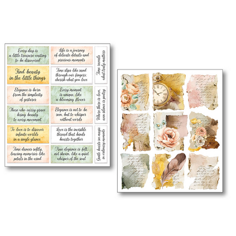 Ciao Bella Papercrafting PRE-ORDER Reminder Art Stickers (MB008)