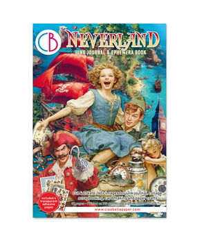 Ciao Bella Papercrafting PRE-ORDER Neverland A4 Junk Journal Ephemera Book (CBB021) Ciao Bella Papercrafting PRE-ORDER Neverland A4 Junk Journal Ephemera Book (CBB021)