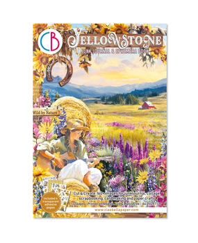 Ciao Bella Papercrafting PRE-ORDER Yellowstone A4 Junk Journal Ephemera Book (CBB022) Ciao Bella Papercrafting PRE-ORDER Yellowstone A4 Junk Journal Ephemera Book (CBB022)