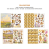 Ciao Bella Papercrafting PRE-ORDER Yellowstone A4 Junk Journal Ephemera Book (CBB022)