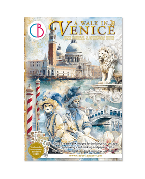 Ciao Bella Papercrafting PRE-ORDER Venice Dream A4 Junk Journal Ephemera Book (CBB023) Ciao Bella Papercrafting PRE-ORDER Venice Dream A4 Junk Journal Ephemera Book (CBB023)