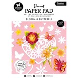 Studio Light Essentials Bloom & Butterfly A5 Die-Cut Paper Pad (SL-ES-DCPP414)