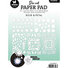 Studio Light PRE-ORDER Essentials Rose & Petal A5 Die-Cut Paper Pad (SL-ES-DCPP415)
