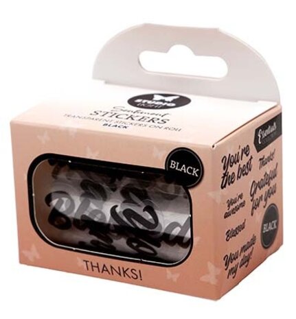 Studio Light PRE-ORDER Essentials Clear Stickers on Roll Thanks! (SL-ES-STIC58)