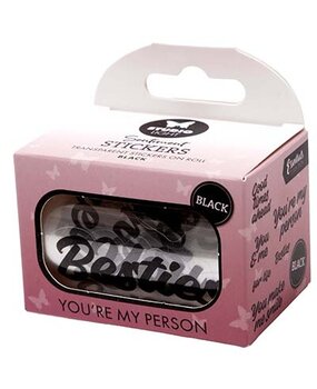 Studio Light PRE-ORDER Essentials Clear Stickers on Roll You're my person (SL-ES-STIC59) Studio Light PRE-ORDER Essentials Clear Stickers on Roll You're my person (SL-ES-STIC59)