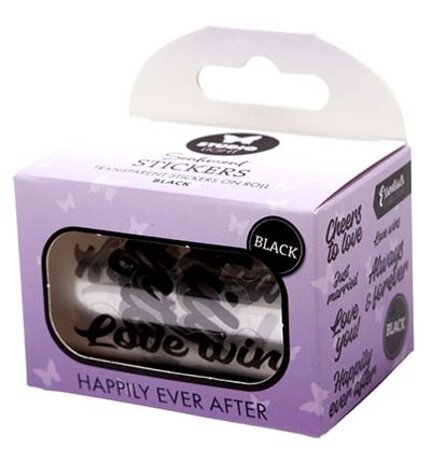 Studio Light PRE-ORDER Essentials Clear Stickers on Roll Happily Ever After (SL-ES-STIC60)