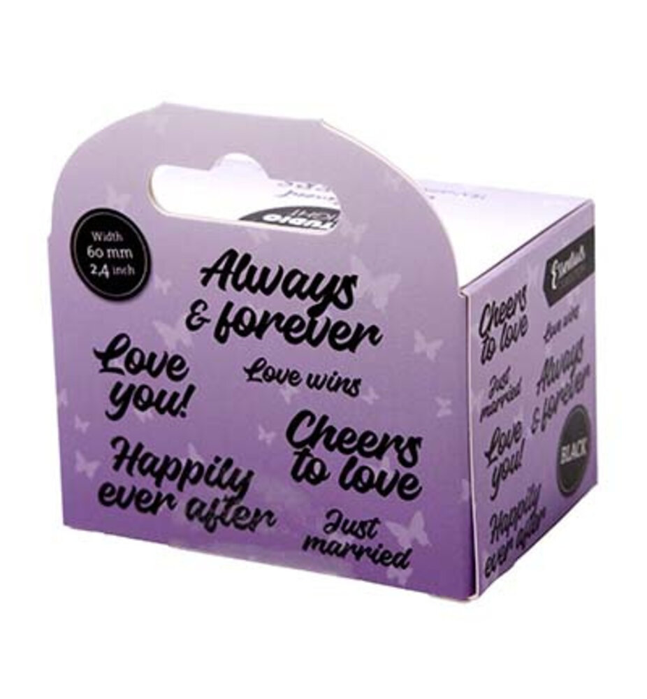 Studio Light Essentials Clear Stickers on Roll Happily Ever After (SL-ES-STIC60)