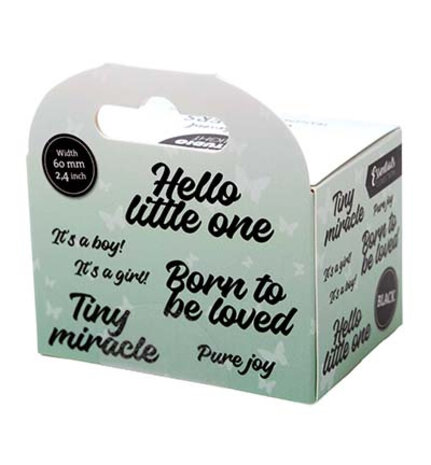 Studio Light PRE-ORDER Essentials Clear Stickers on Roll Tiny Miracle (SL-ES-STIC62)