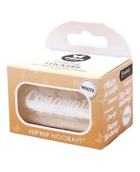 Studio Light Essentials Clear Stickers on Roll Hip hip hooray (SL-ES-STIC63)