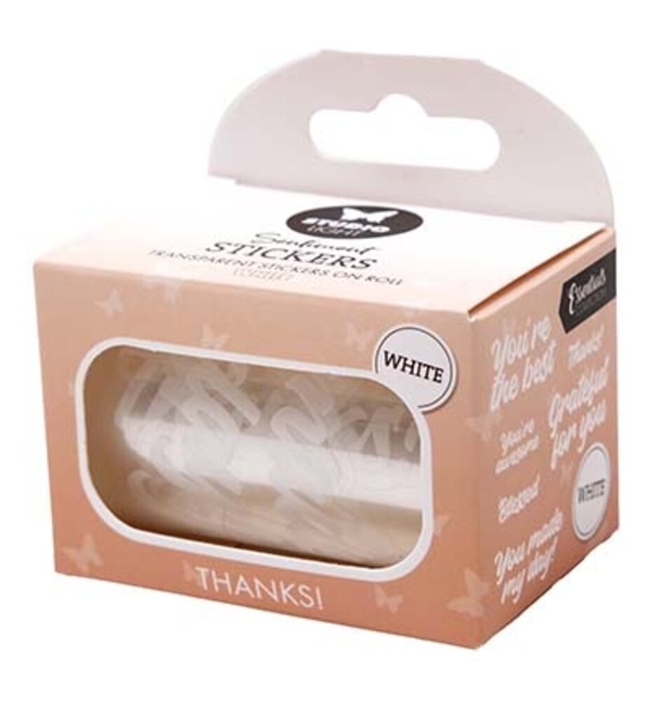 Studio Light Essentials Clear Stickers on Roll Thanks! (SL-ES-STIC64)