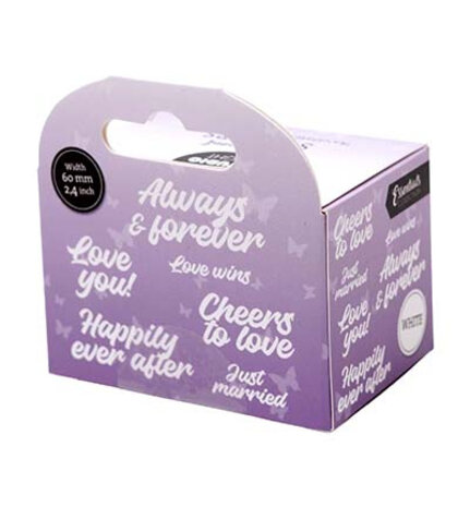 Studio Light Essentials Clear Stickers on Roll Happily ever after (SL-ES-STIC66)
