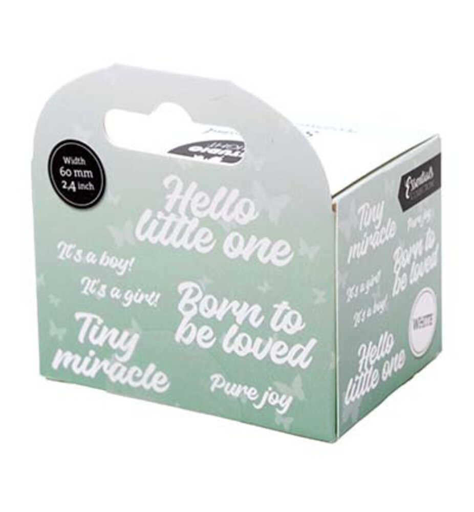 Studio Light PRE-ORDER Essentials Clear Stickers on Roll Tiny Miracle (SL-ES-STIC68)