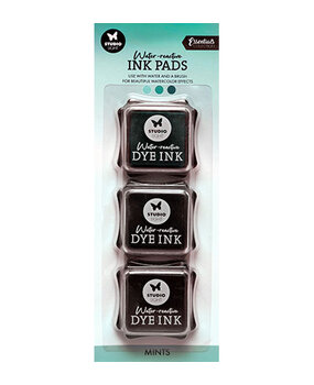 Studio Light PRE-ORDER Essentials Water-Reactive Ink Pads Mints (SL-ES-INKP42) Studio Light PRE-ORDER Essentials Water-Reactive Ink Pads Mints (SL-ES-INKP42)