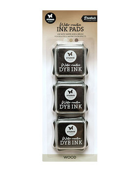 Studio Light PRE-ORDER Essentials Water-Reactive Ink Pads Wood (SL-ES-INKP43) Studio Light PRE-ORDER Essentials Water-Reactive Ink Pads Wood (SL-ES-INKP43)