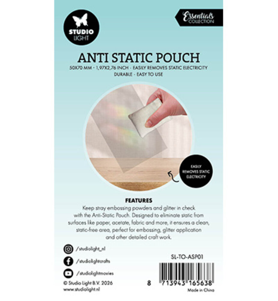 Studio Light PRE-ORDER Essentials Anti Static Pouch (SL-TO-ASP01)