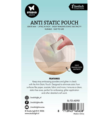 Studio Light PRE-ORDER Essentials Anti Static Pouch (SL-TO-ASP01)