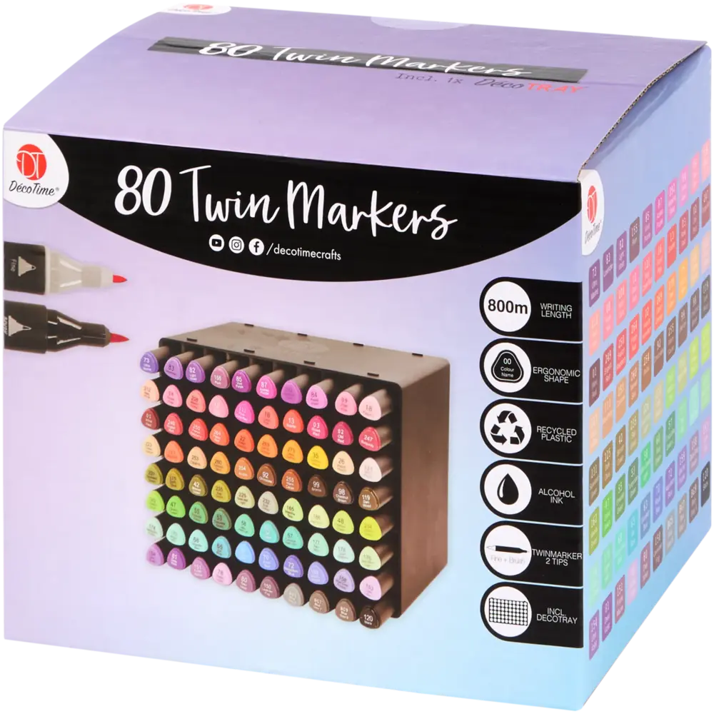 DécoTime 80 Alcohol Markers (3219368)