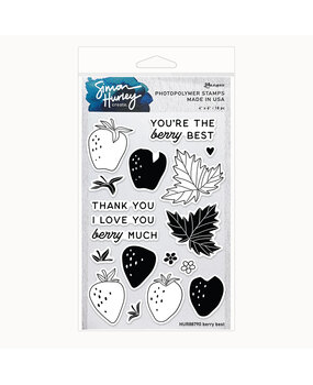 Simon Hurley Create Berry Best Clear Stamps (HUR88790)