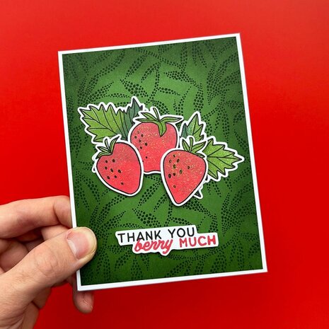 Simon Hurley Create Berry Best Clear Stamps (HUR88790) Simon Hurley Create Berry Best Clear Stamps (HUR88790)